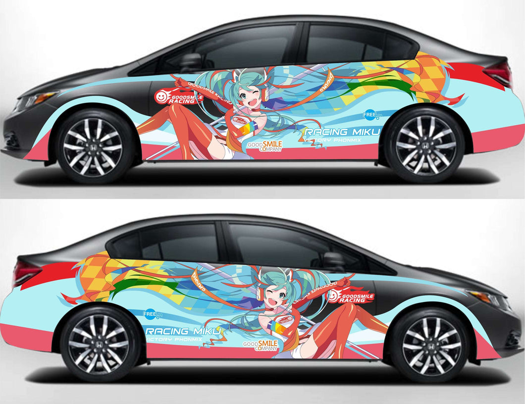 Custom design for 2015 Honda Civic both sides