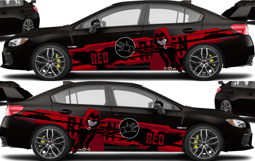 Custom design for 2020 Subaru WRX both sides