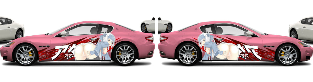 Custom design for 2014 Maserati Granturismo both sides