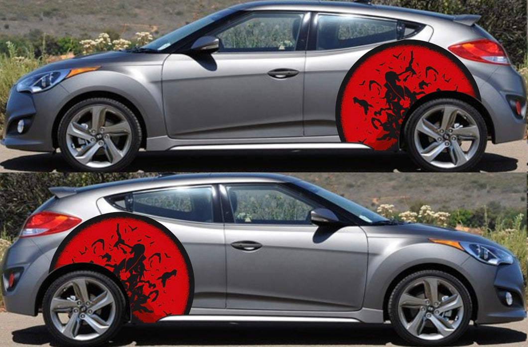 Custom design for 2013 Hyundai Veloster Turbo both sides